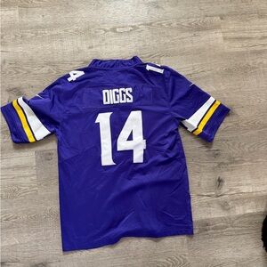 NFL Purple and Yellow Vikings Jersey